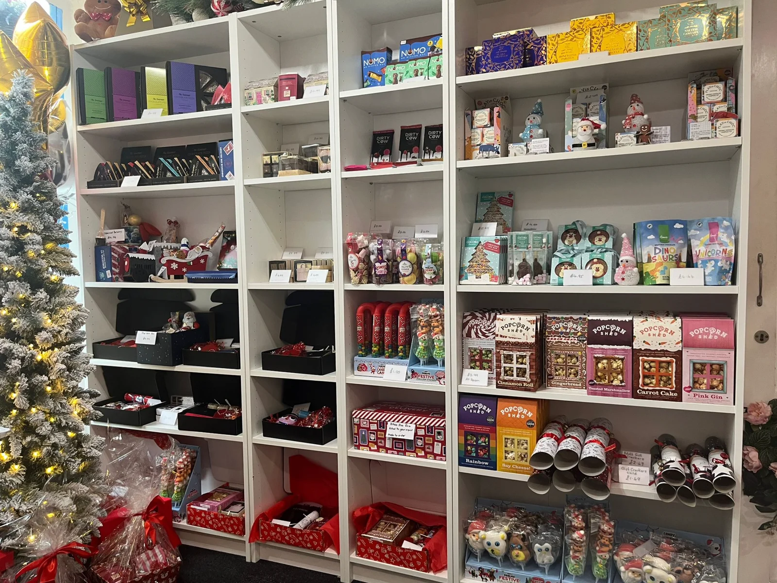 Inside The Chocolate Box shop